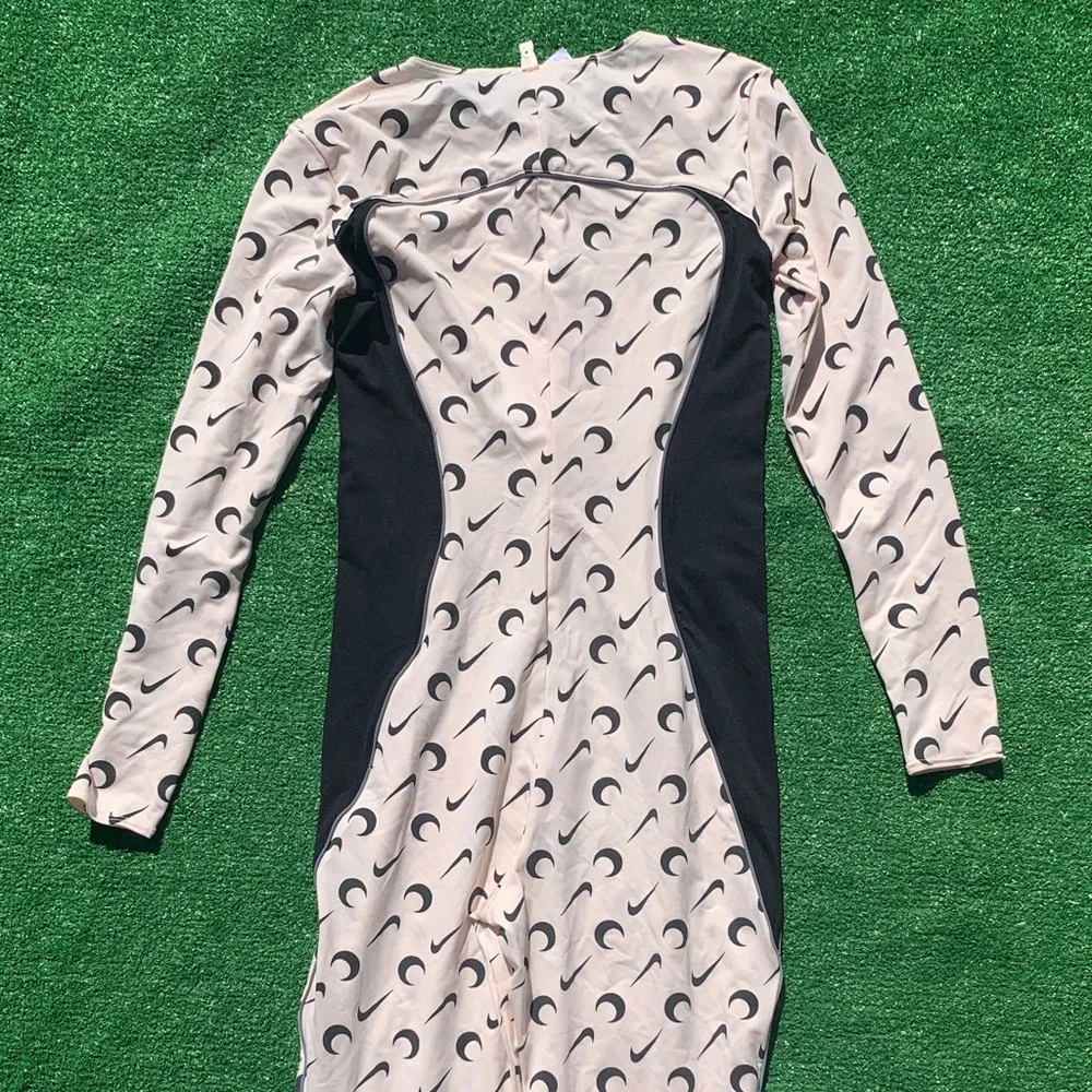 Patterned Long Sleeve Jumpsuit